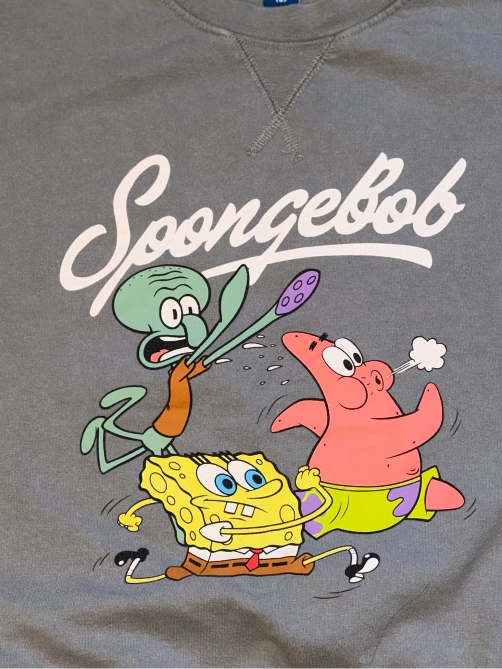 SpongeBob Graphic Crewneck Sweatshirt